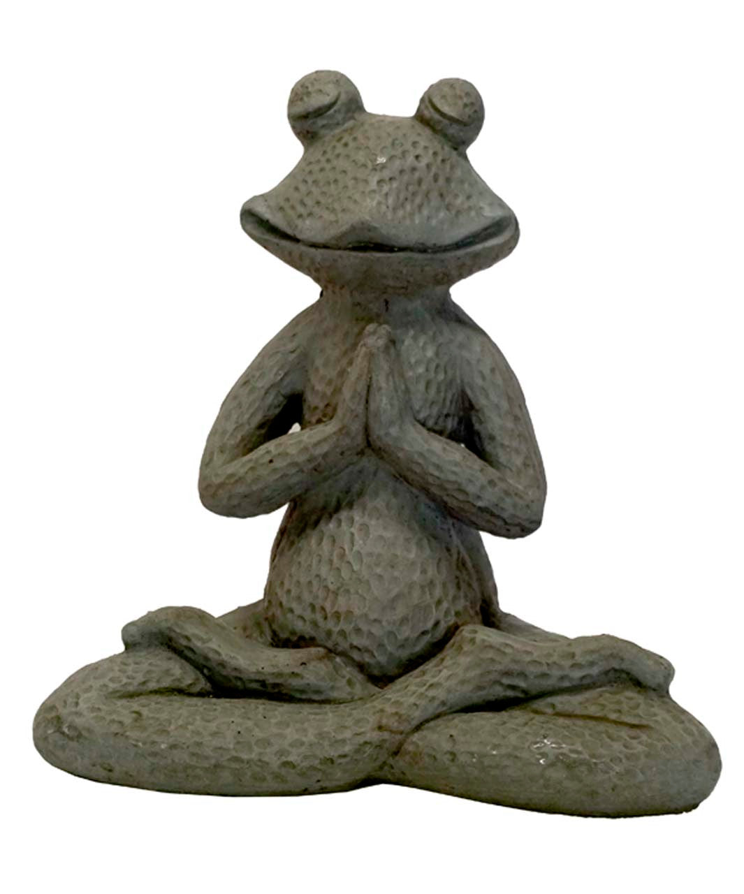 Yoga Frog Statue
