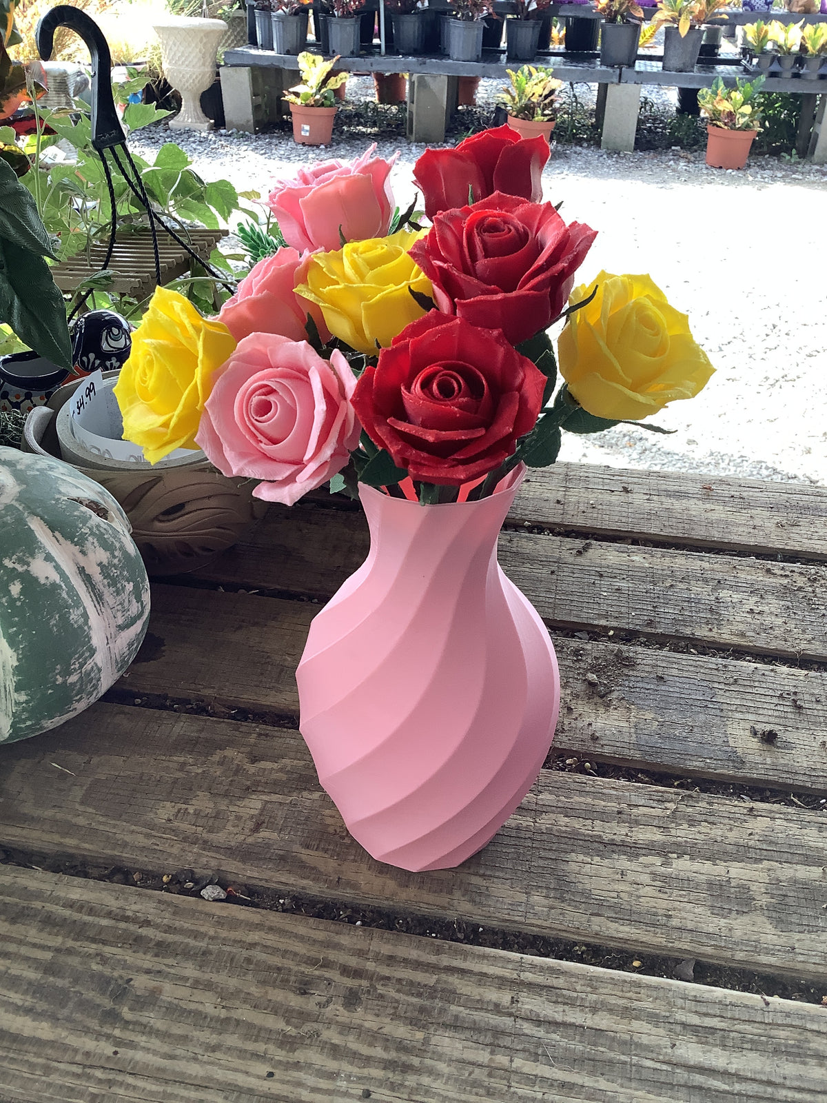 Forever Roses with vase