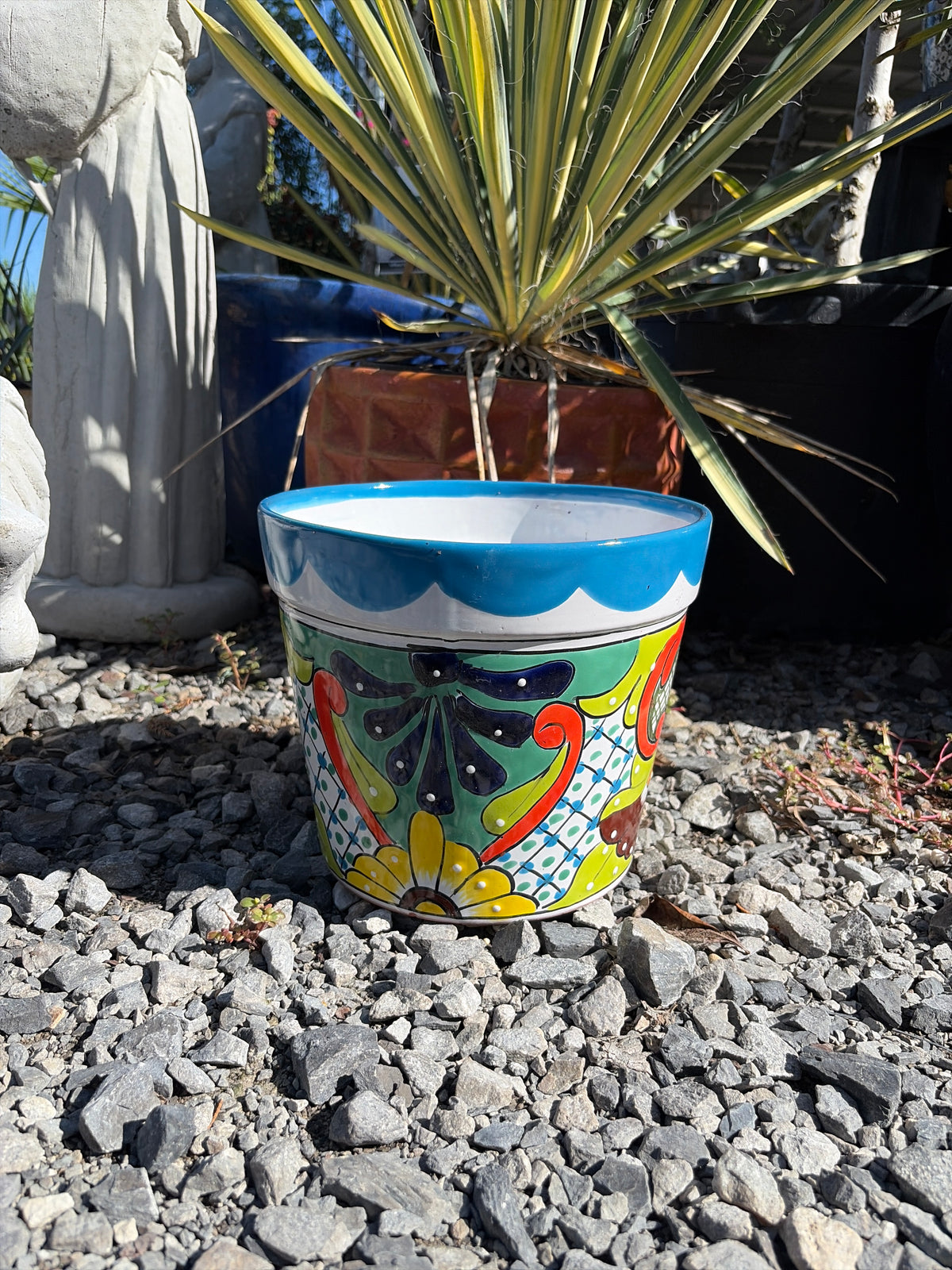 Mexican Pottery Hand-Painted Colorful