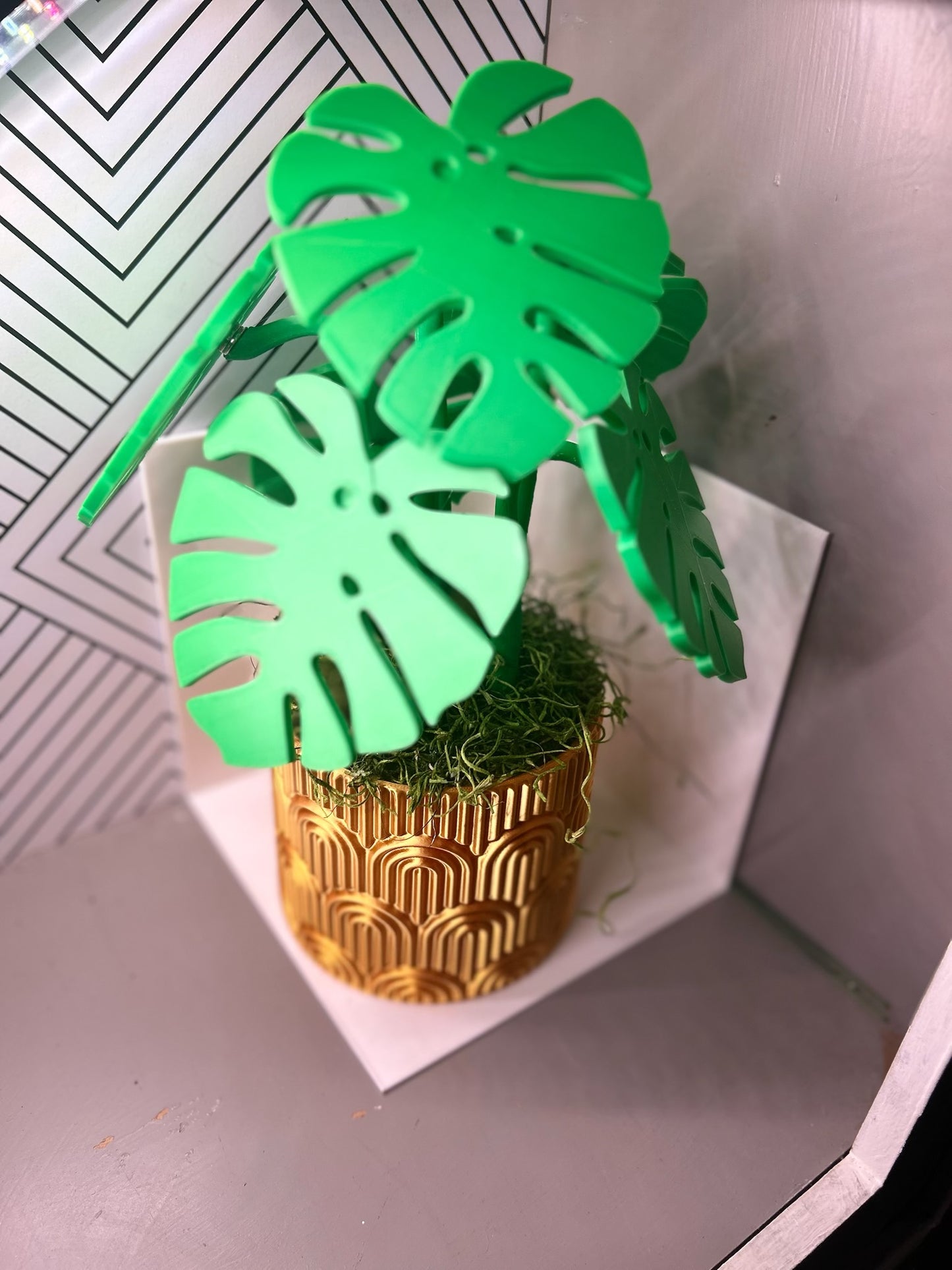 Monstera Leaf Sculpture
