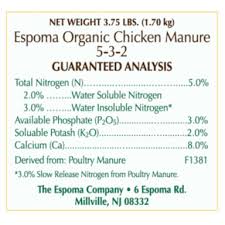 Espoma Chicken Manure