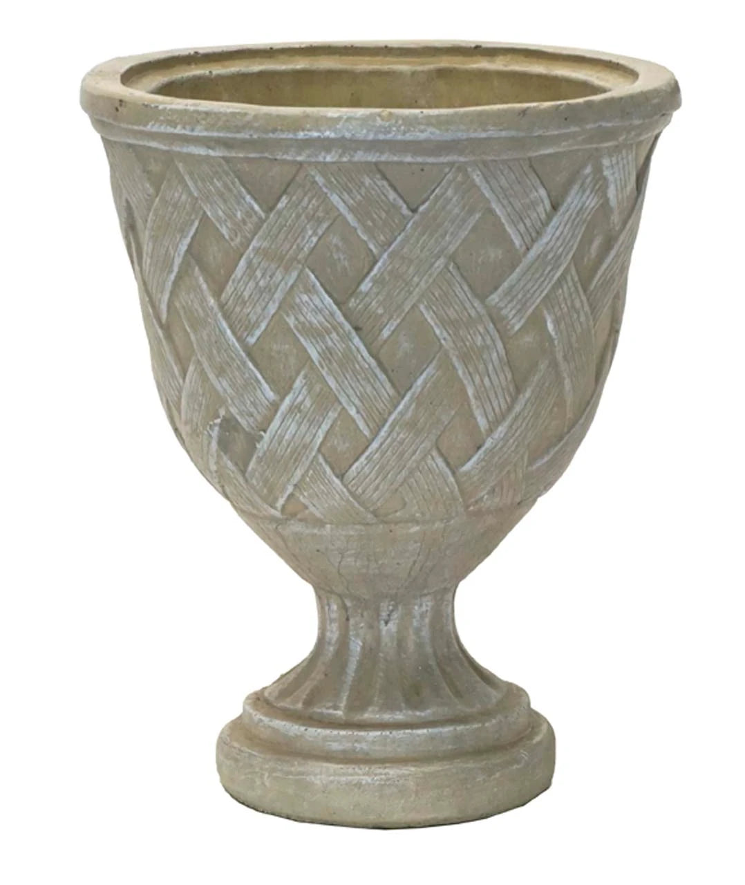 Basketweave Vase Planter