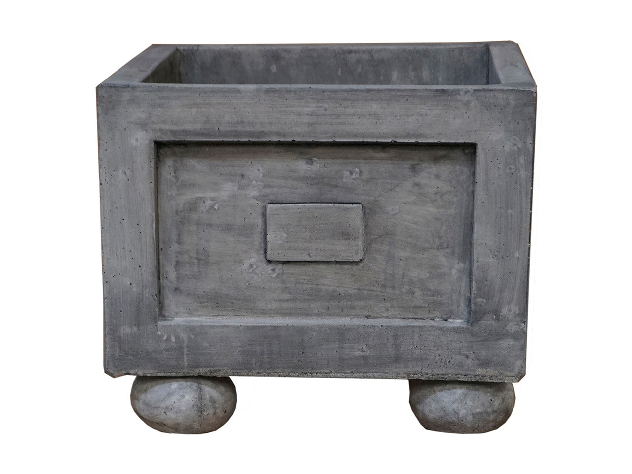 Topiary 19" Square Planter with Feet