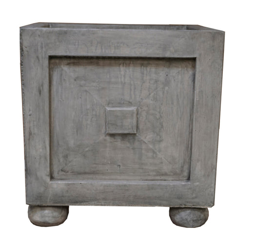 Topiary 23" Square Planter with Feet