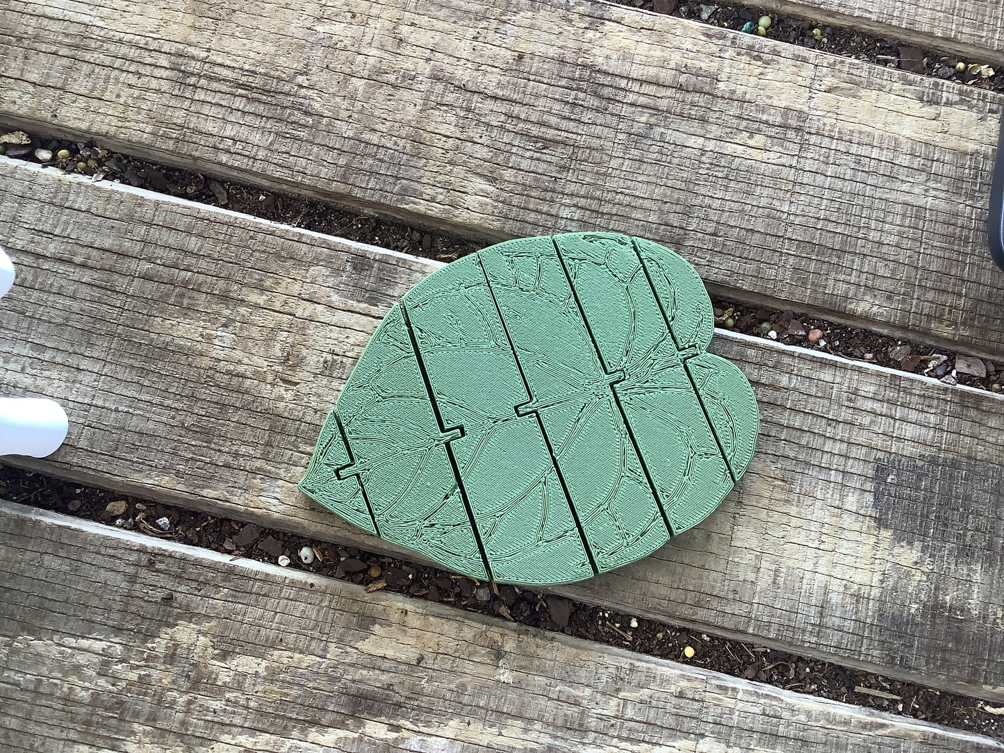 Plant leaf fidget