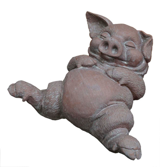 Face Up Pig Statue
