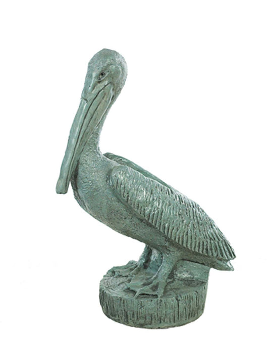 Feathered Pelican 18" Statue