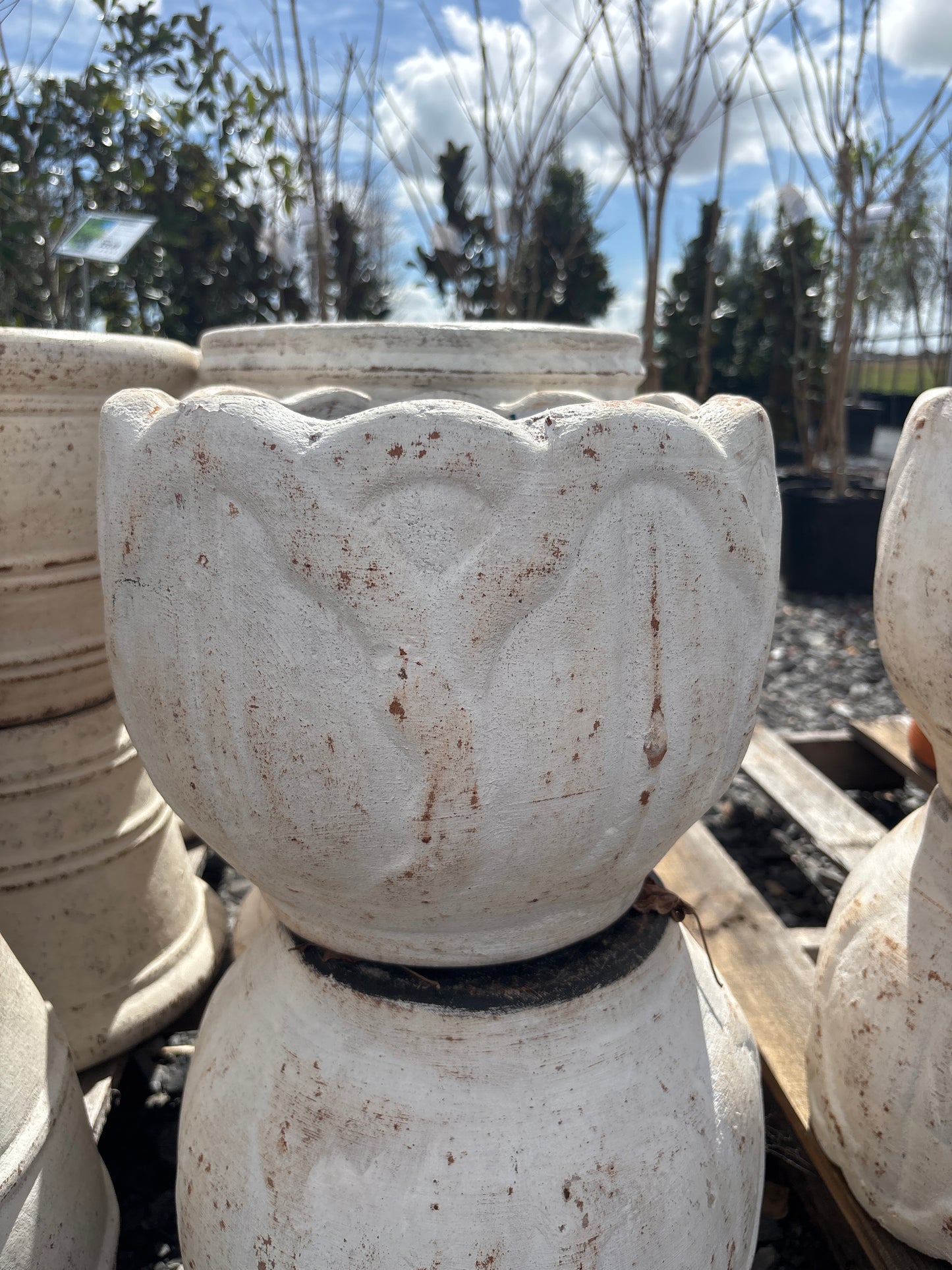Small Clay Italian Style Planter
