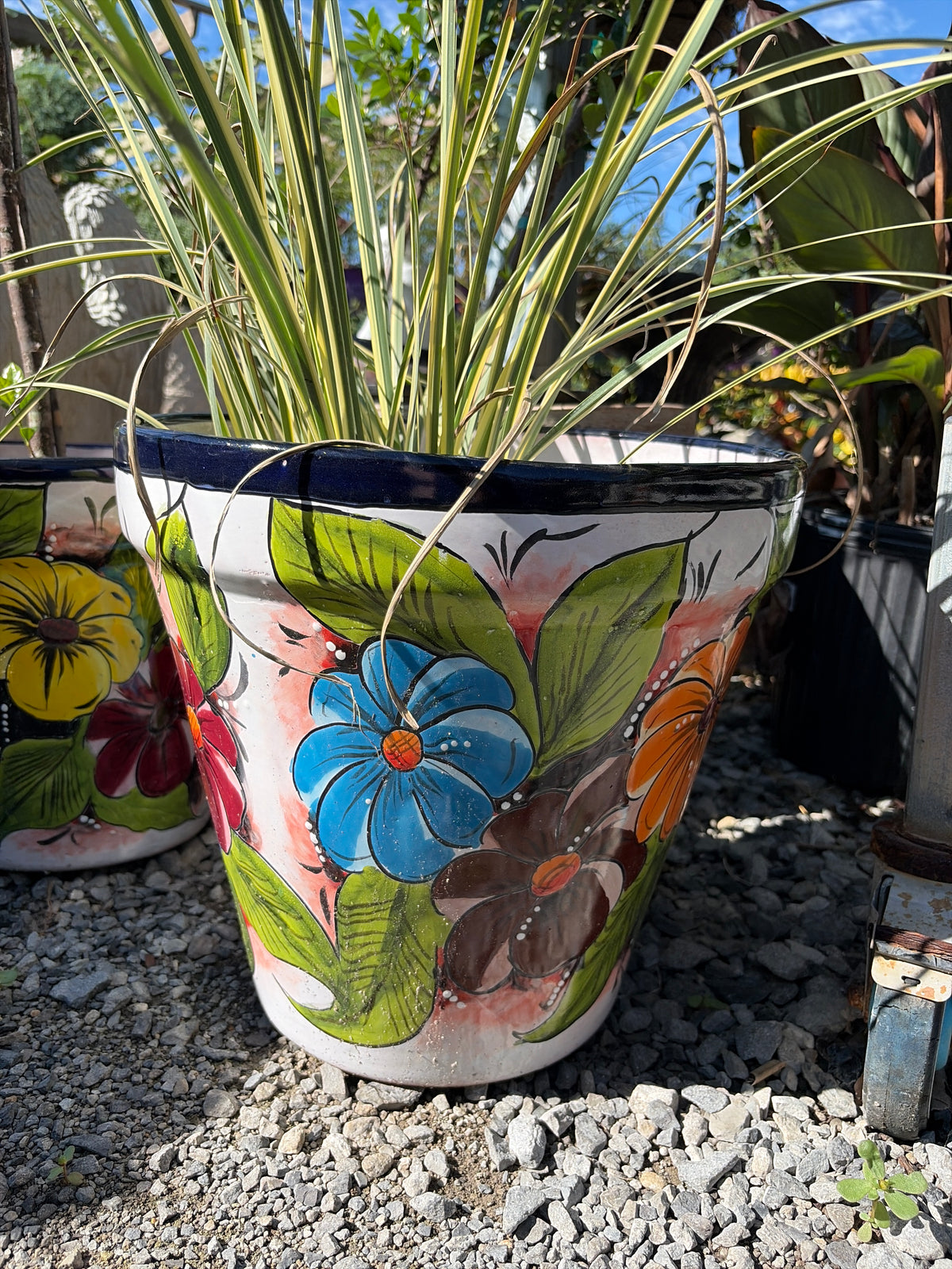Mexican Pottery Medium Flowers