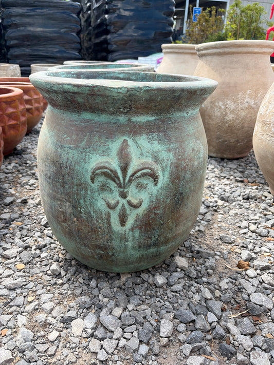 Liz Flower Bag Clay Planter