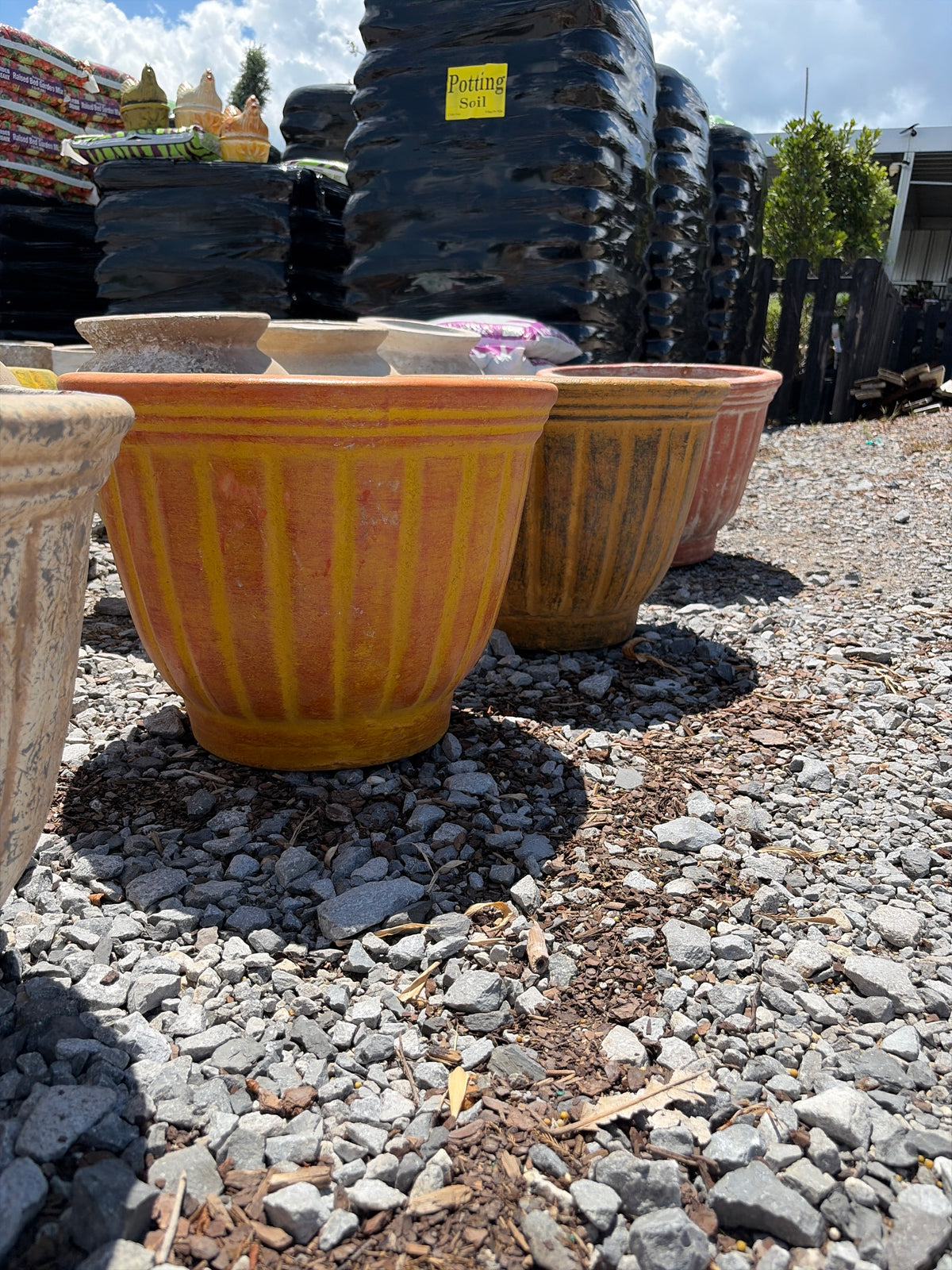 Large Jelly Clay Planter