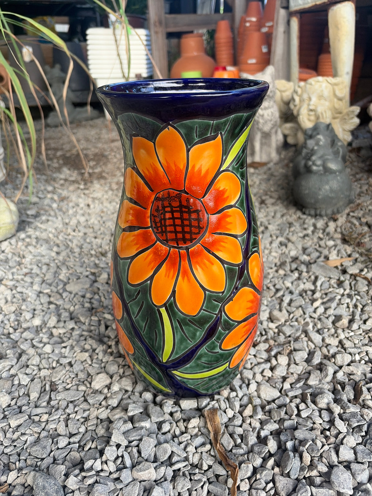 Mexican Pottery Sunflower