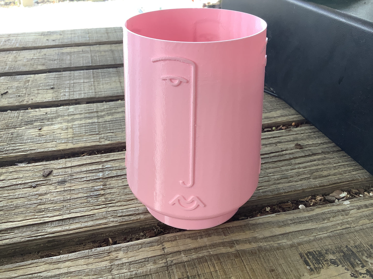 Pink Modern face planter