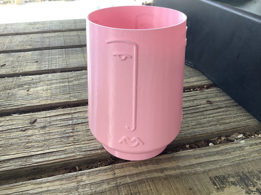 Pink Modern face planter