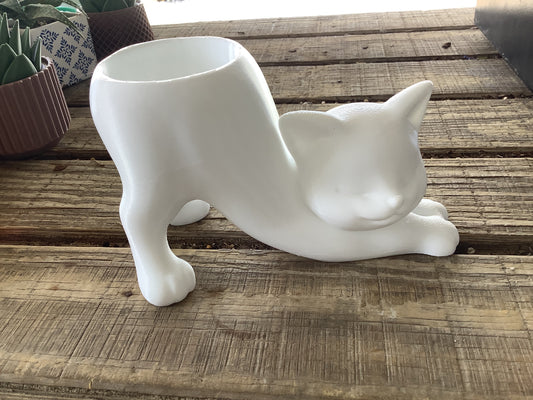 Cat tail planter