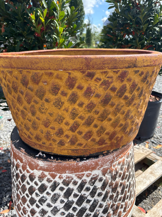 Clay Petatillo Style Planter