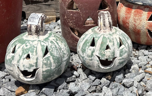 Small Clay Pumpkin