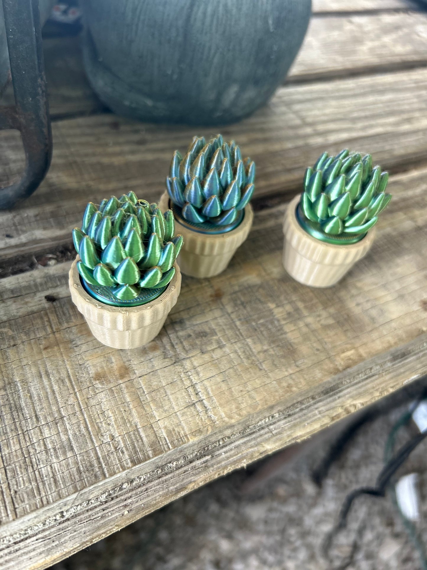 Mini Fidget Succulent Clicker