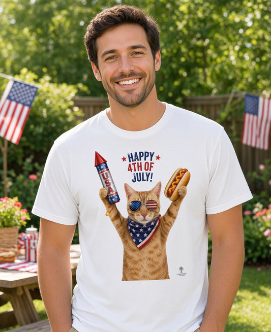 Pumpkin 4th of July Tee